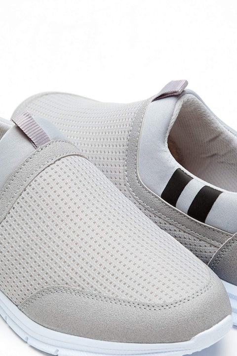 TonnyBlack Light Gray Unisex Sneakers