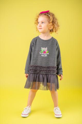 Pixy Love Girl Anthracite Dress