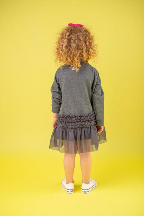 Pixy Love Girl Anthracite Dress