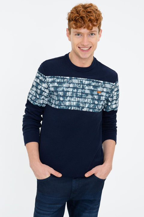 Us Polo Assn Men's Navy Sweatshirt 50236800-VR033