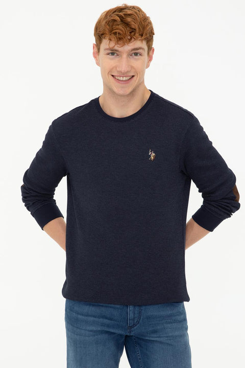 Us Polo Assn  Men's Navy Sweatshirt 50236865-VR033
