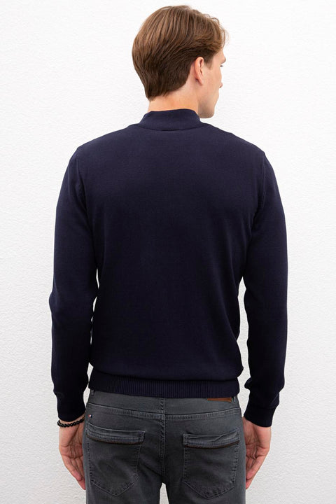Us Polo Assn Navy Blue Knitwear Cardigan Basic