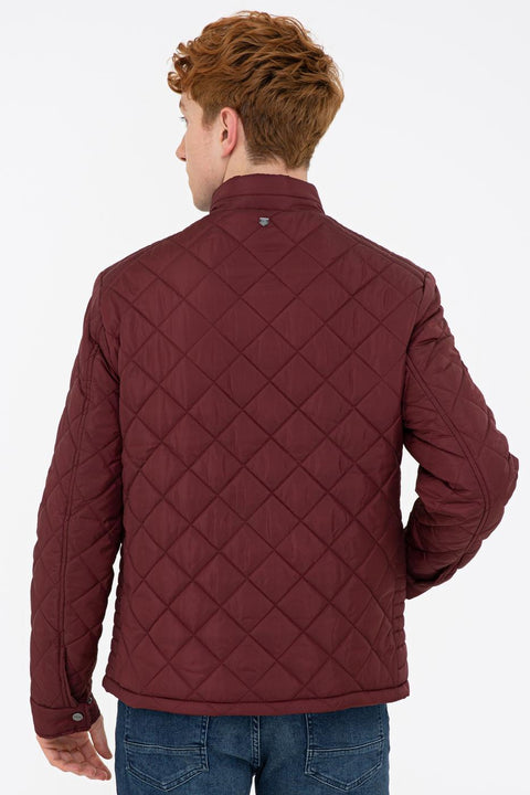 Us Polo Assn Burgundy  Jacket Synthetic