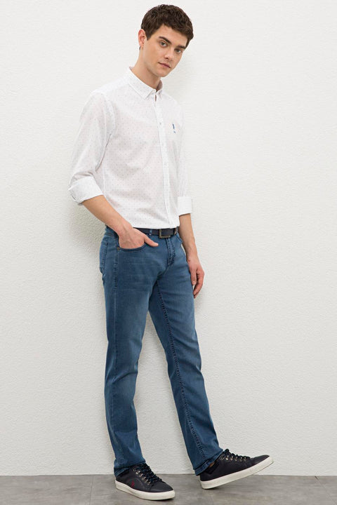 Us Polo Assn Blue Denim Pants