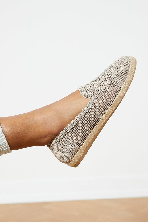 TonnyBlack Beige Women's Flat Shoes TB117-1_103