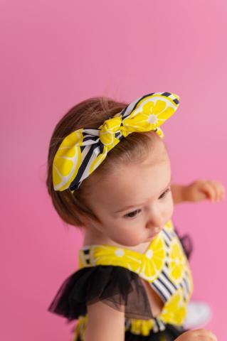 Pixy Love Baby Girl Lemonade knot Hair Band