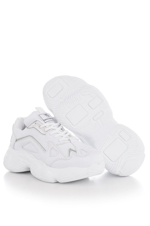 TonnyBlack White Skin Women's Sneakers TB249-1_209