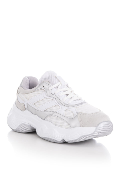 TonnyBlack White Gray Women's Sneakers TB246-1_216
