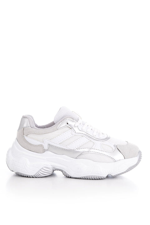 TonnyBlack White Gray Women's Sneakers TB246-1_216