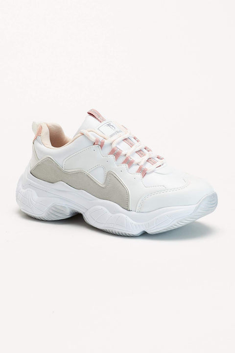 TonnyBlack White Gray Women's Sneakers TB290-1_216