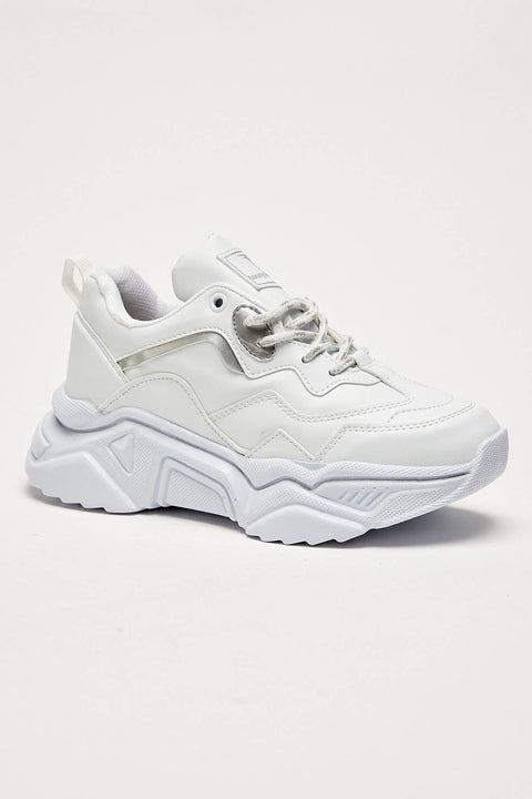TonnyBlack White Women's Sneakers TB010-1_102