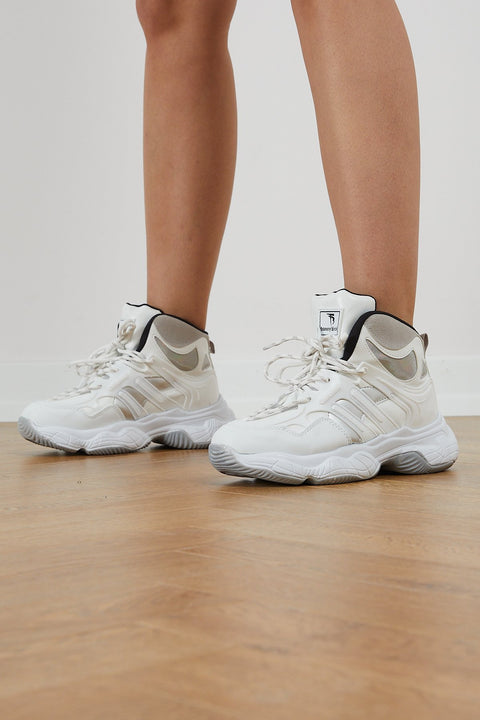 TonnyBlack White Women's Sneakers TBSELF1-1_102