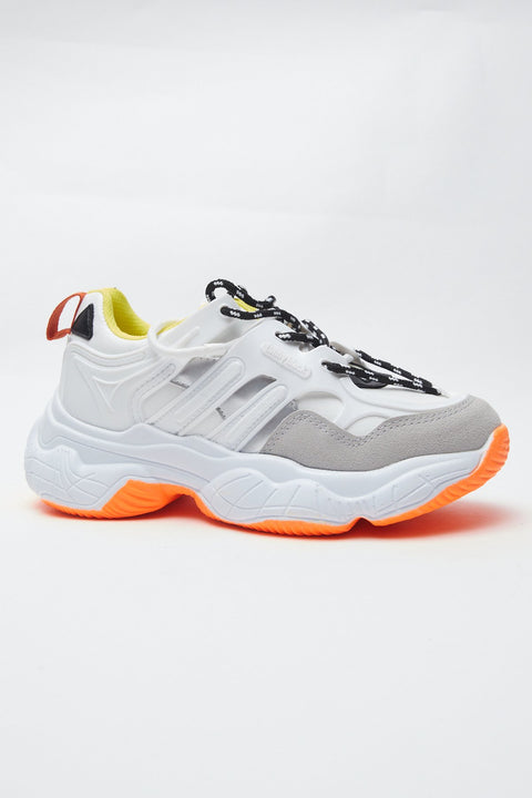 TonnyBlack White Women's Sneakers