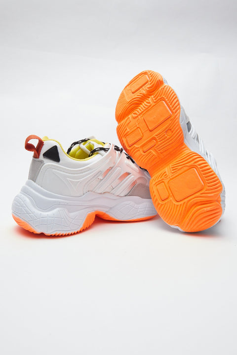 TonnyBlack White Women's Sneakers
