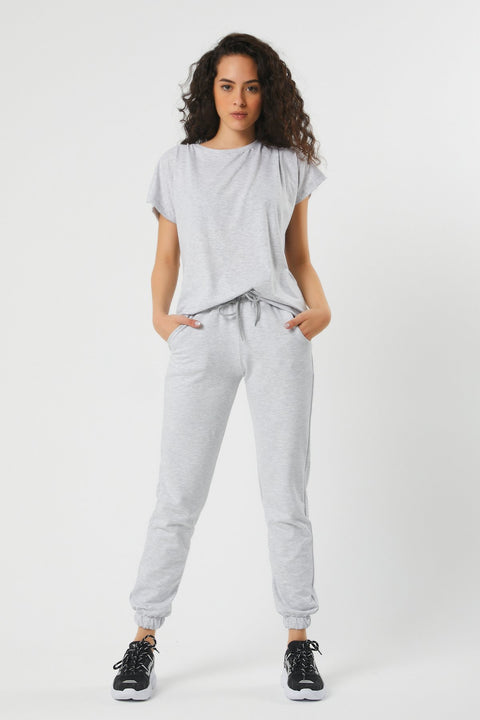 TonnyBlack White Women's Tracksuit Set