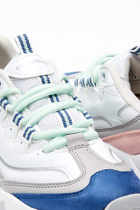 TonnyBlack White Pink Women's Sneakers TB7040-1_230