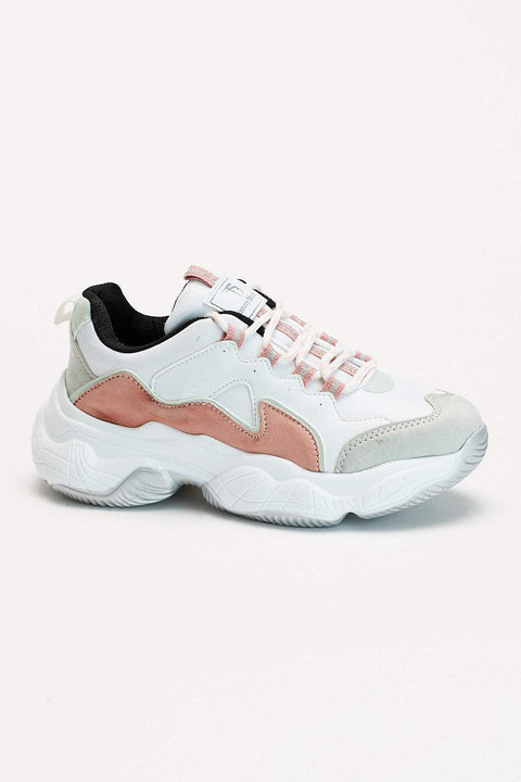 TonnyBlack White Powder Women's Sneakers TB290-1_228