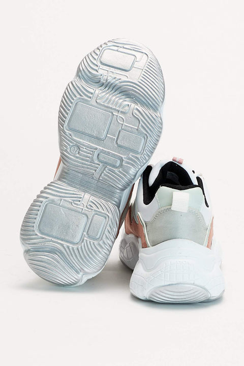 TonnyBlack White Powder Women's Sneakers TB290-1_228