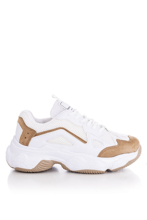 TonnyBlack White Soil Women's Sports Shoes TB249-1_233