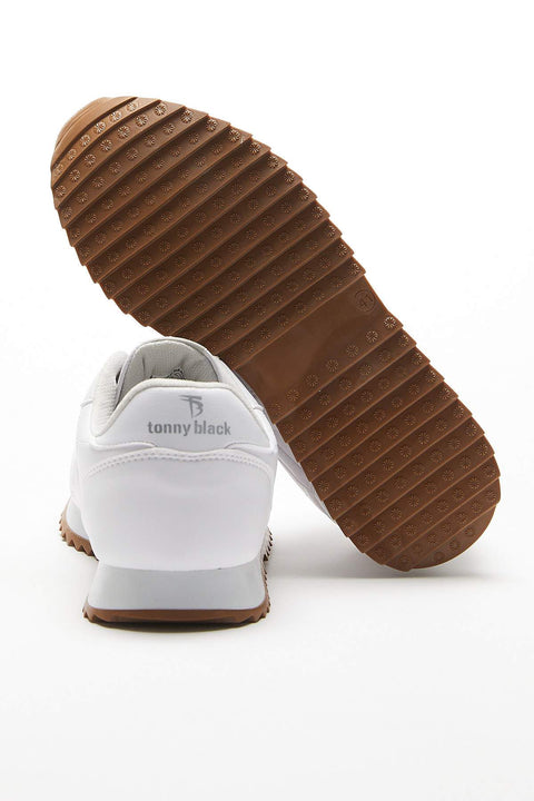 TonnyBlack White Unisex Sneakers TB208-0_102