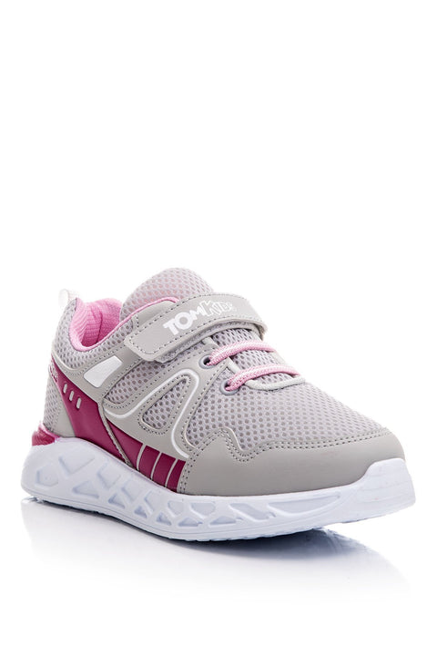 TonnyBlack Ice Fuchsia Kids Sport Shoes