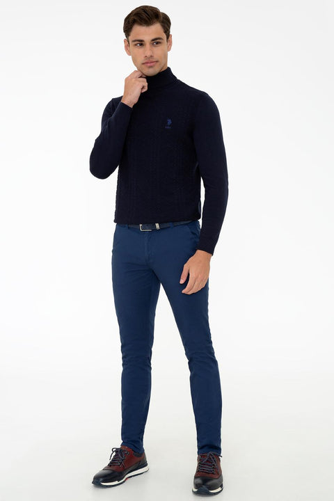 Us Polo Assn Blue Chinos Pants