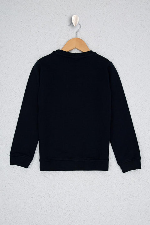 Us Polo Assn Boys Green Sweatshirt Basic