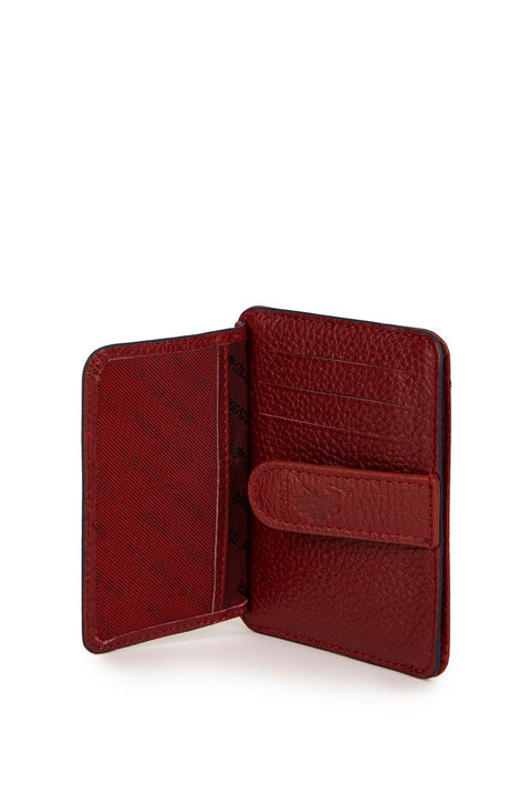 Us Polo Assn Men's Burgundy Wallet 50222858-VR014