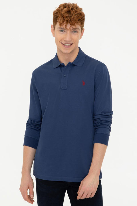 Us Polo Assn Men's Navy Sweatshirt 50240202-VR089
