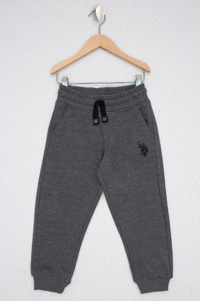 Us Polo Assn Boys Gray Knitted Pants