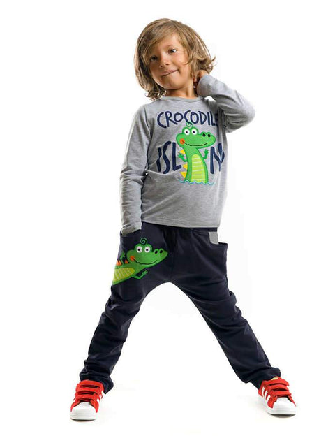 Denokids Croc Island Baggy Set