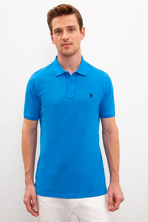 Us Polo Assn Blue T-Shirt Basic  50217612-VR077