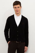 Us Polo Assn Black Knitwear Cardigan