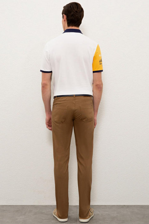 Us Polo Assn Brown Chinos Pants