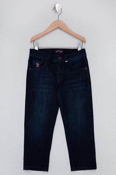 Us Polo Assn Boys Dark Blue Denim Pants