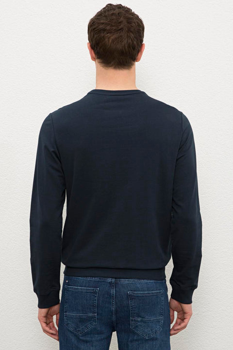 Us Polo Assn Men's Navy Sweatshirt 50225397-VR033