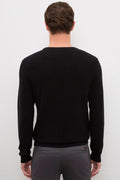 Us Polo Assn Men's Black Knitwear Sweater 50223879-VR046