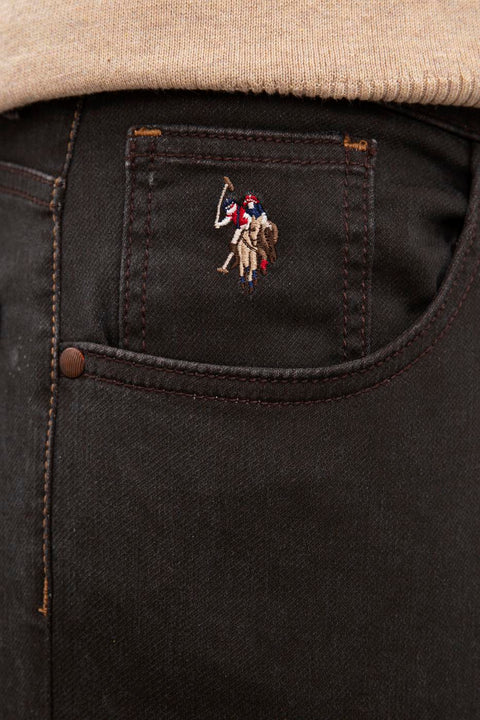 Us Polo Assn Brown Denim Pants