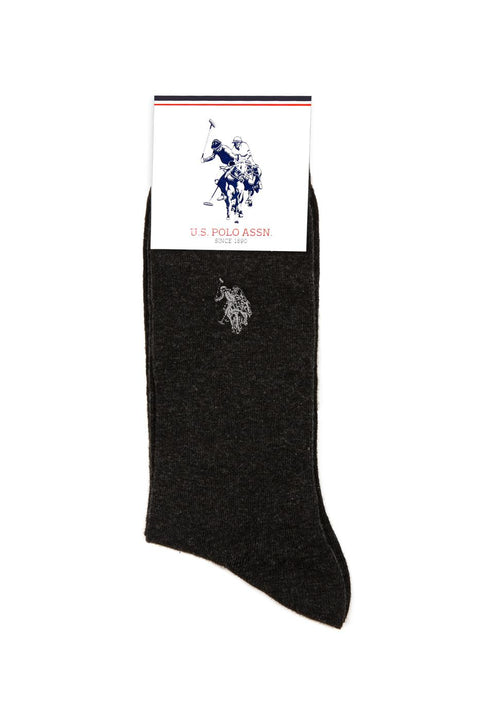 Us Polo Assn Men's Anthracite Socks 50222776-VR081