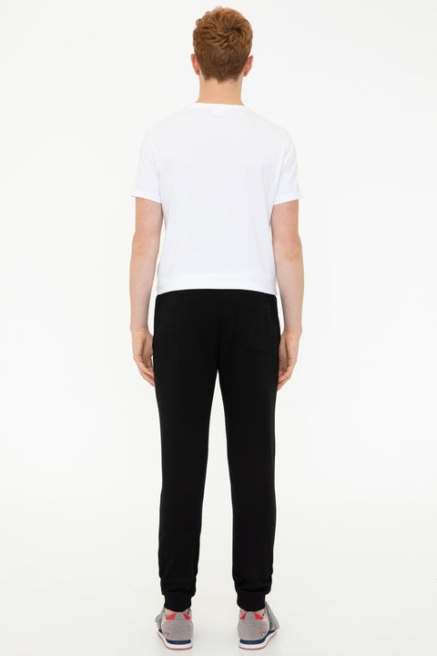 Us Polo Assn  Black Knitted Pants