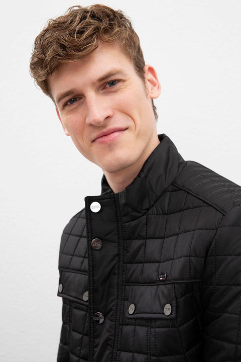 Us Polo  Assn Men Black Jacket