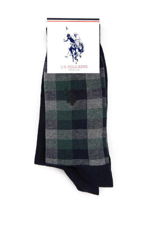 Us Polo Assn Men's Dark Green Pack Socks 50212370-VR079
