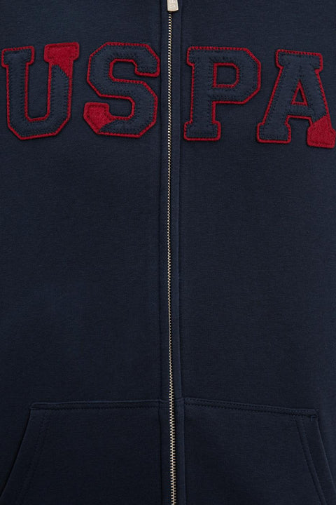 Us Polo Assn Men's Navy Sweatshirt 50225494-VR033