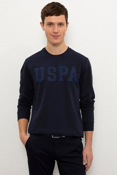 Us Polo Assn Men's Navy Sweatshirt Basic 50225482-VR033