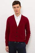 Us Polo Assn Red Knitwear Cardigan