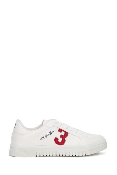 Us Polo Assn Men White Sneakers