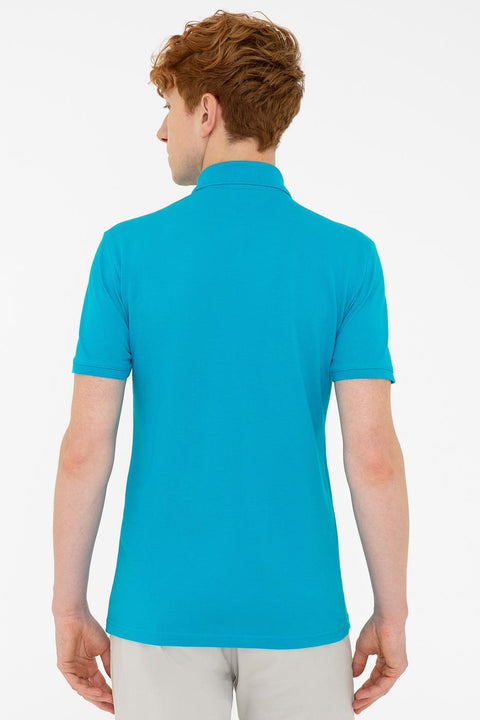 Us Polo Assn Men's Blue T-Shirt Basic 50232303-VR102