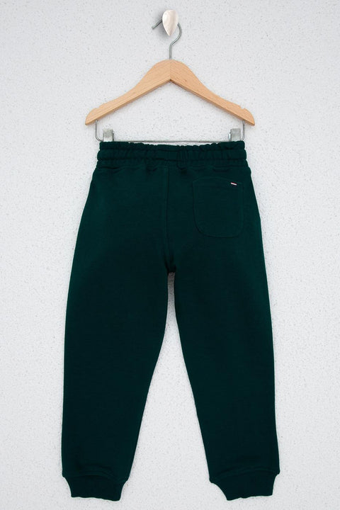 Us Polo Assn Boys Green Knitted Pants