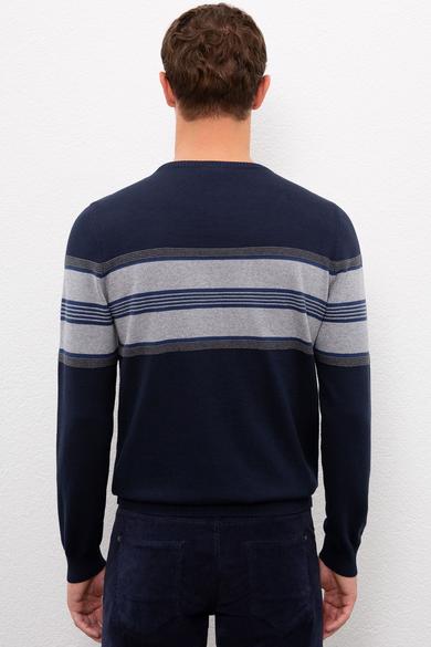 Us Polo Assn Men's Navy Blue Knitwear Sweater 50223819-VR033