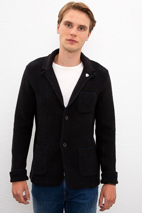 Us Polo Assn Navy Blue Men's Blazer Jacket